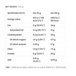 7 Nutrition Cream 750 g Chocolate peanut protein spread