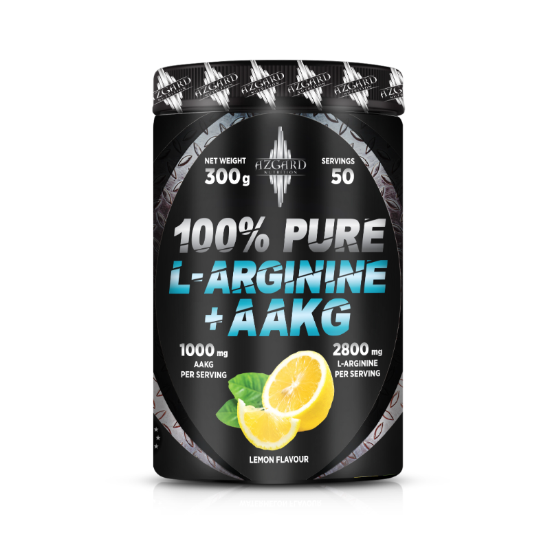 Azgard Pure L Arginine AAKG 300 g Lemon
