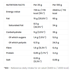 7 Nutrition Cream 750 g Coconut crunch KETO