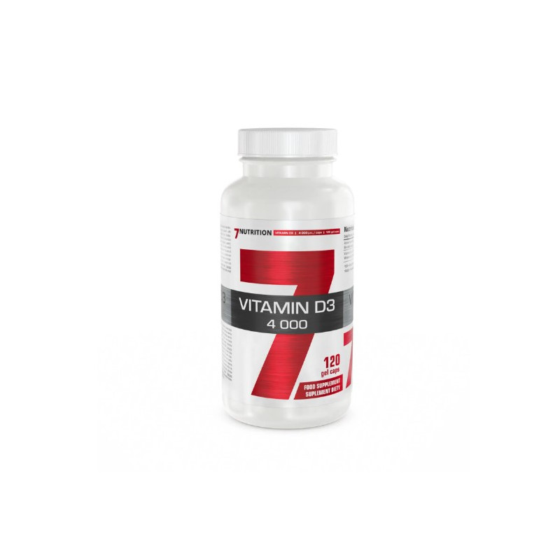7 Nutrition Vitamin D3 4000 120 caps