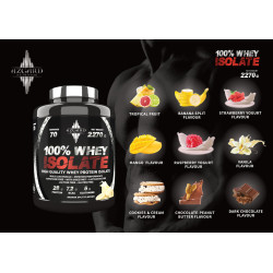 Azgard 100% Whey Isolate 2270 g, Lactose Free