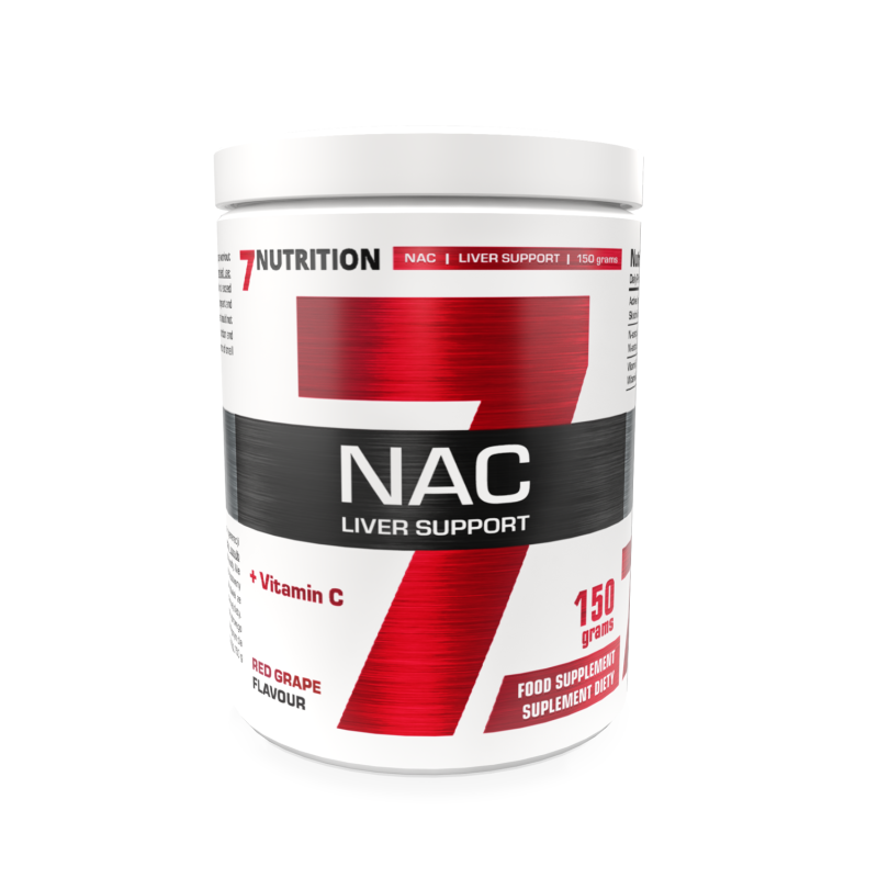 7 Nutrition NAC + Vit C 150 g red grape flavour