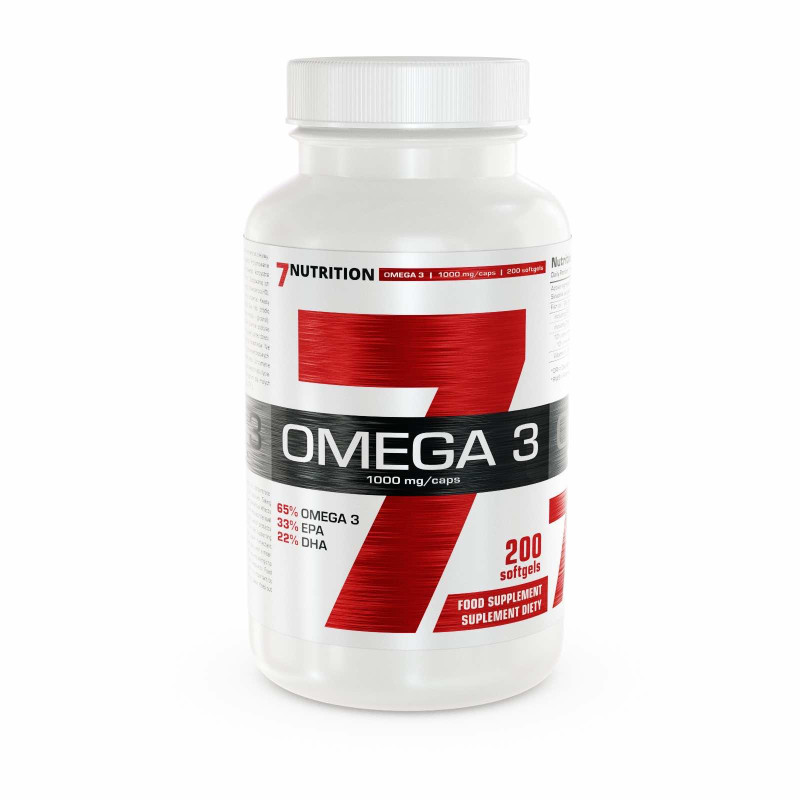 7 Nutrition Omega 3 65% 1000 mg 200 caps