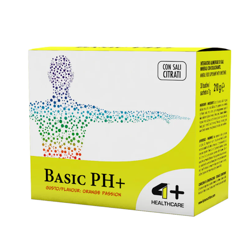 4+ Nutrition Basic pH+ 30 packs - Electrolytes