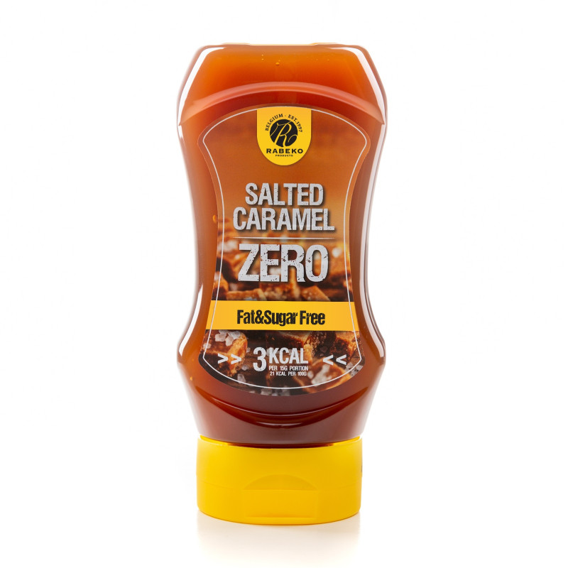 Rabeko Zero Syrup 350 ml Salted caramel