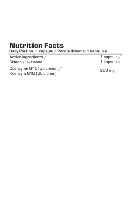 7 Nutrition Coenzyme Q10 200 mg 60 caps