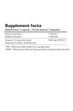 7 Nutrition Vitamin C 1000 90 caps