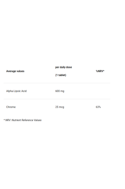 4+ Nutrition Ala CR+ 30 capsules alpha lipoic acid