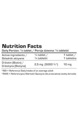 7 Nutrition Biotin 10 000 120 tabl