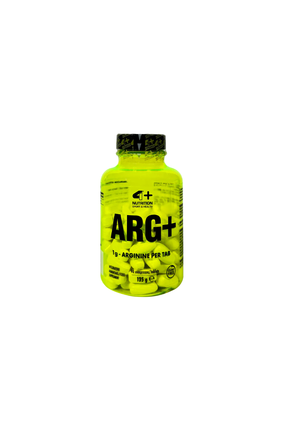4+ Nutrition ARG+ 90 caps. Arginine Kyowa quality