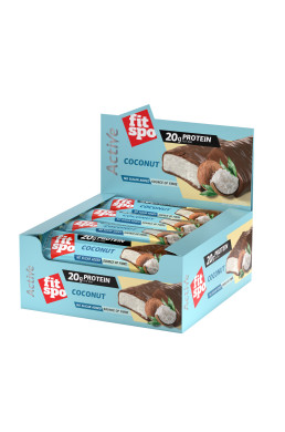 FitSpo Active Coconut protein bar BOX 60 g x 12