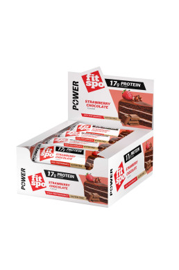 FitSpo Power Strawberry Chocolate protein bar BOX 55 g x 12
