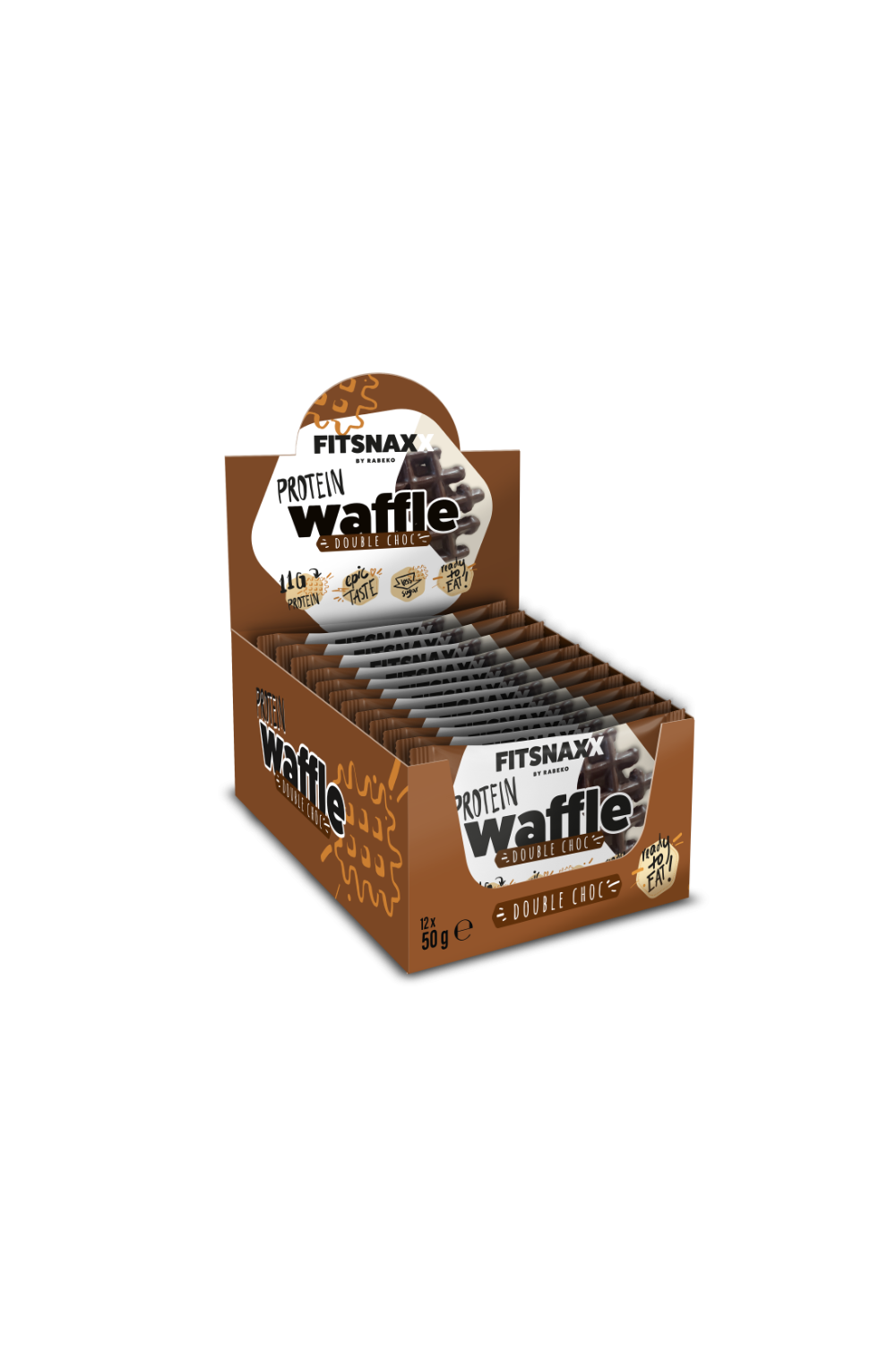 Rabeko Waffle protein waffles 50 g x12