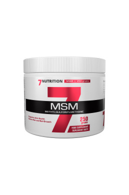7 Nutrition MSM 250 g Pure