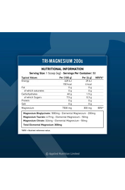 Applied Nutrition Tri-Magnesium 200 g