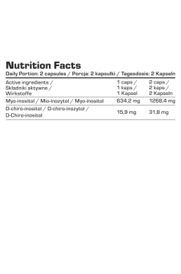 7 Nutrition Inositol 120 kaps.
