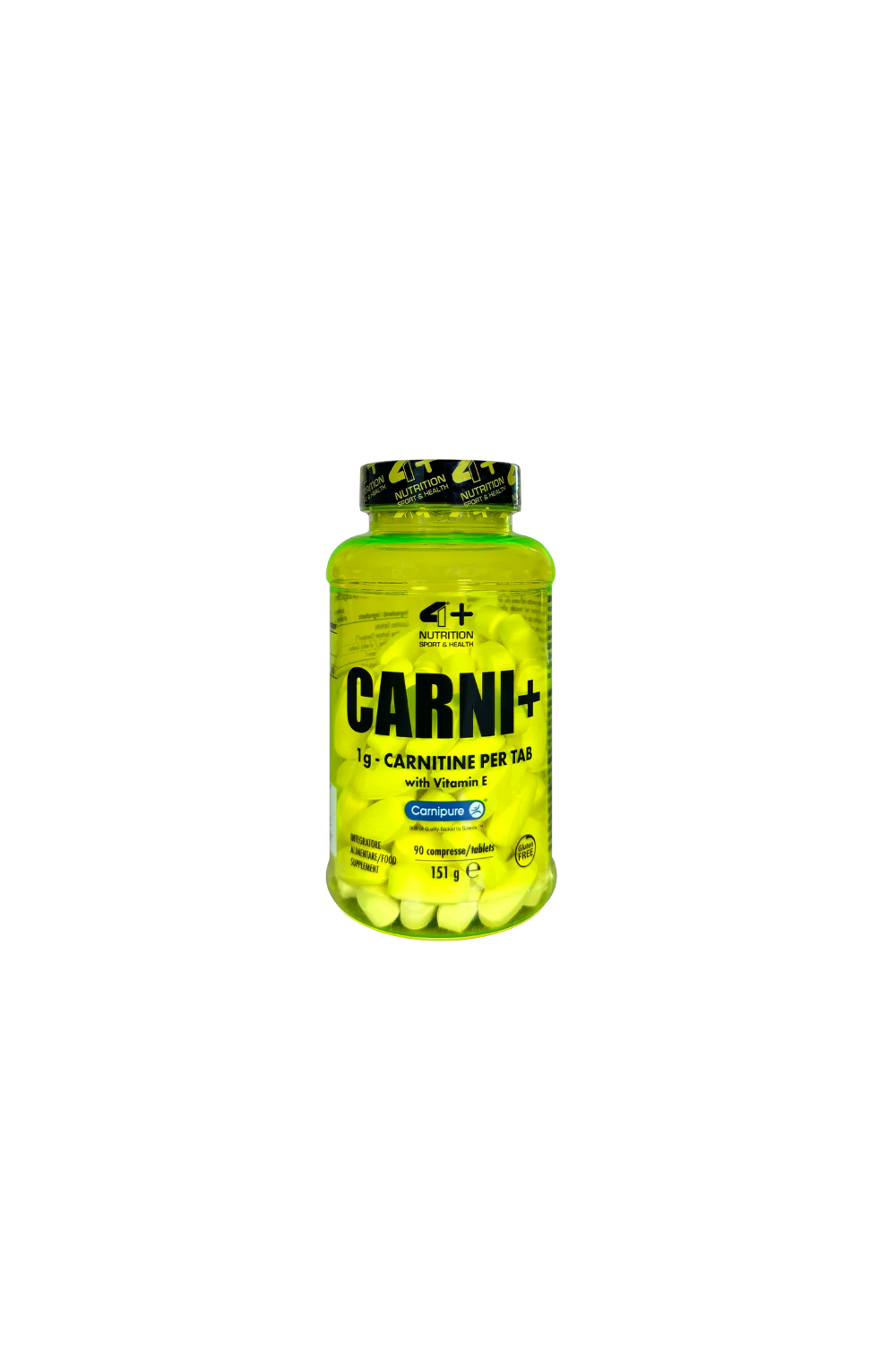 4+ Nutrition CARNI+ Carnitine carnipure 90 kaps.