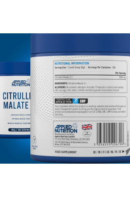 Applied Nutrition Citrulline Malate 2:1 3000 mg 300 g