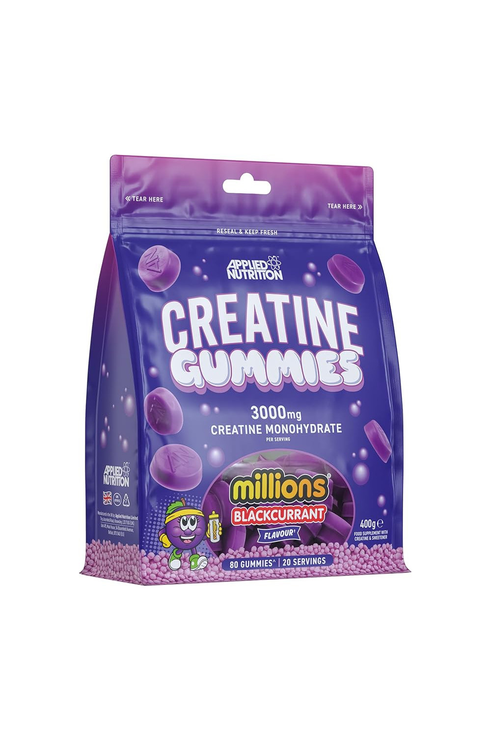 Applied Nutrition Creatine Gummies 20 serv.