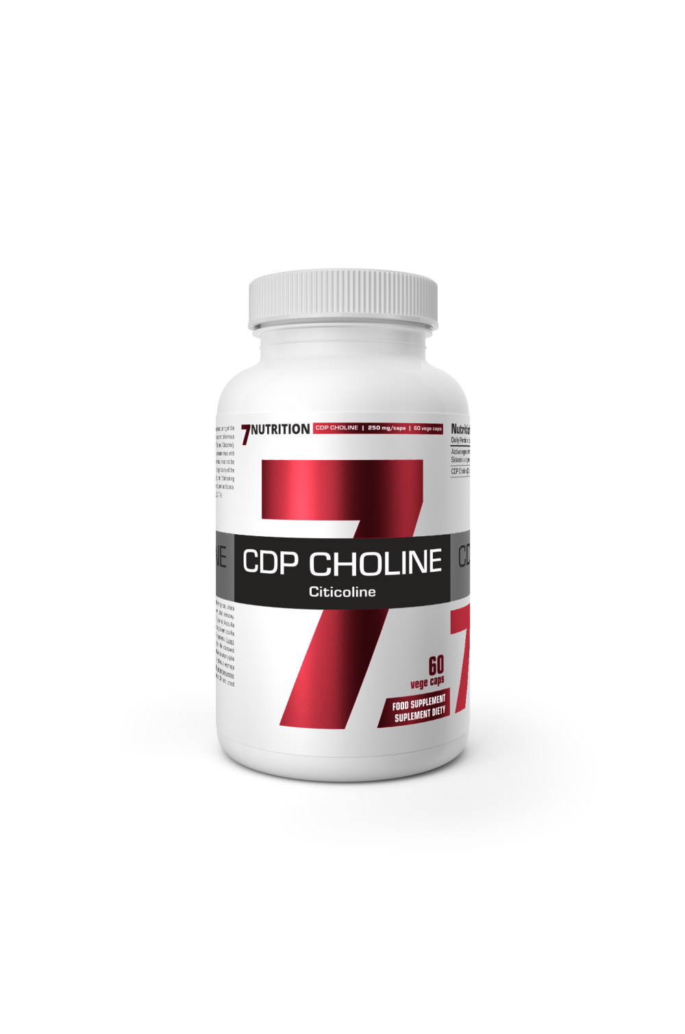 7 Nutrition CDP Choline Citiocholine 60 kaps.