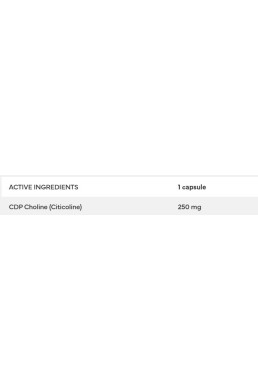 7 Nutrition CDP Choline Citiocholine 60 kaps.