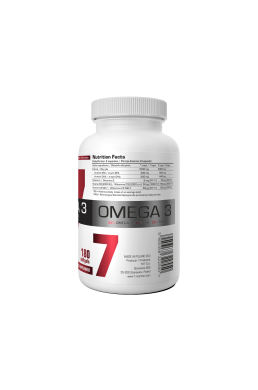 7 Nutrition Omega 3 55% D3+K2 180 kaps.