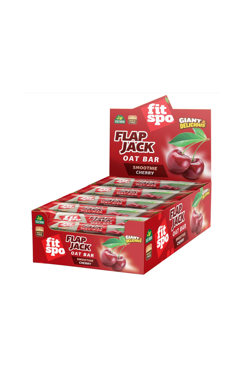 FitSpo Flap Jack Smothie Cherry 90 g x12 BOX