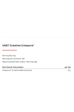 VAST Creatine Creapure 300 g