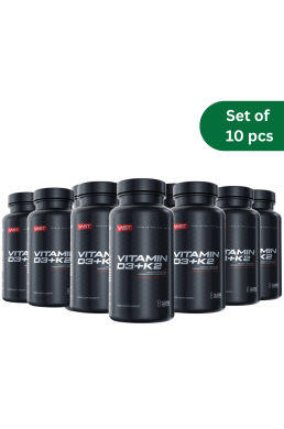 VAST Vitamin D3+K2 120 caps. PACK x 10