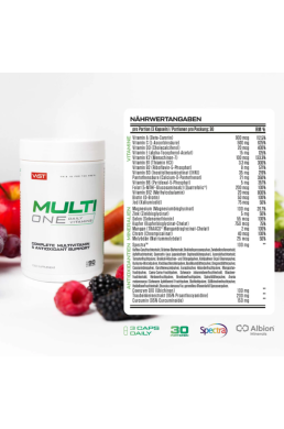 VAST MULTI ONE Multivitamin & Antioxidants 90 kaps. PACK x 10