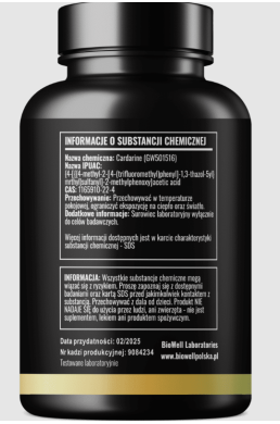 Biowell GW501516 Cardarine 60x10mg