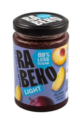Rabeko Light Jam Plums  230 g