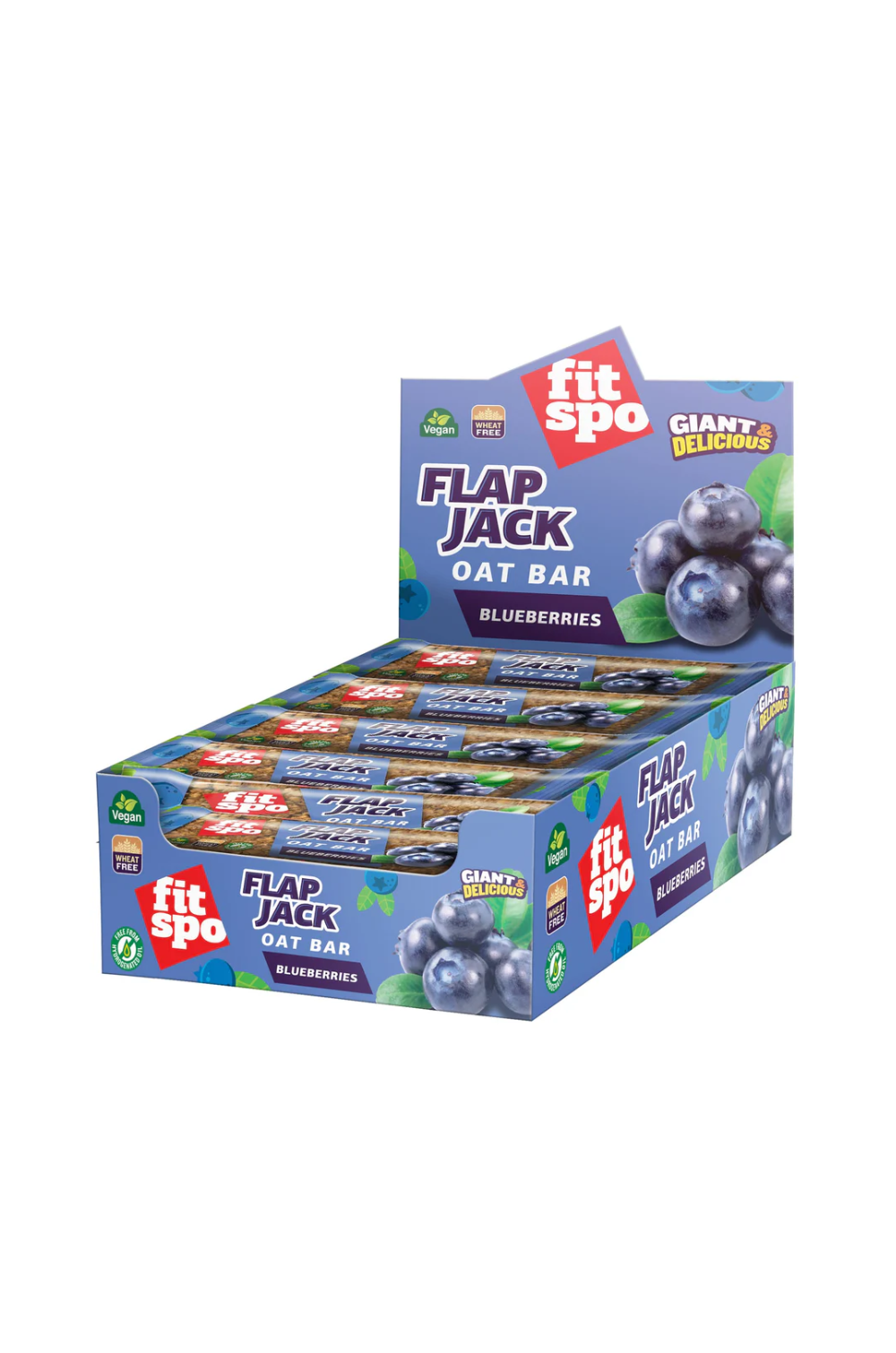 FitSpo Flap Jack Blueberry 90 gr x12 BOX
