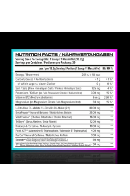 VAST V8 Ultra Pre-workout 364 g