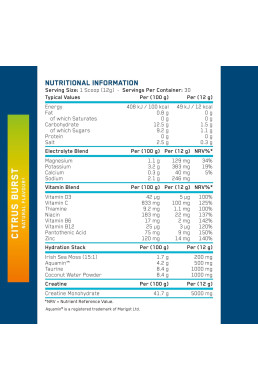 Applied Nutrition Creatine + Hydration 360 g