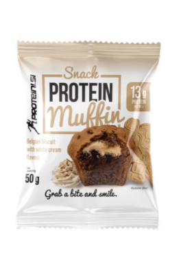 Proteini.si Muffin 50 g Belgian biscuit with white cream x7 BOX