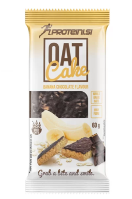 Proteini.si Oat Cake 60 g Banana Chocolate x20 BOX