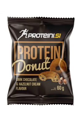 Proteini.si Protein Donut 60 g Dark Chocolate & Hazelnut cream x15 BOX