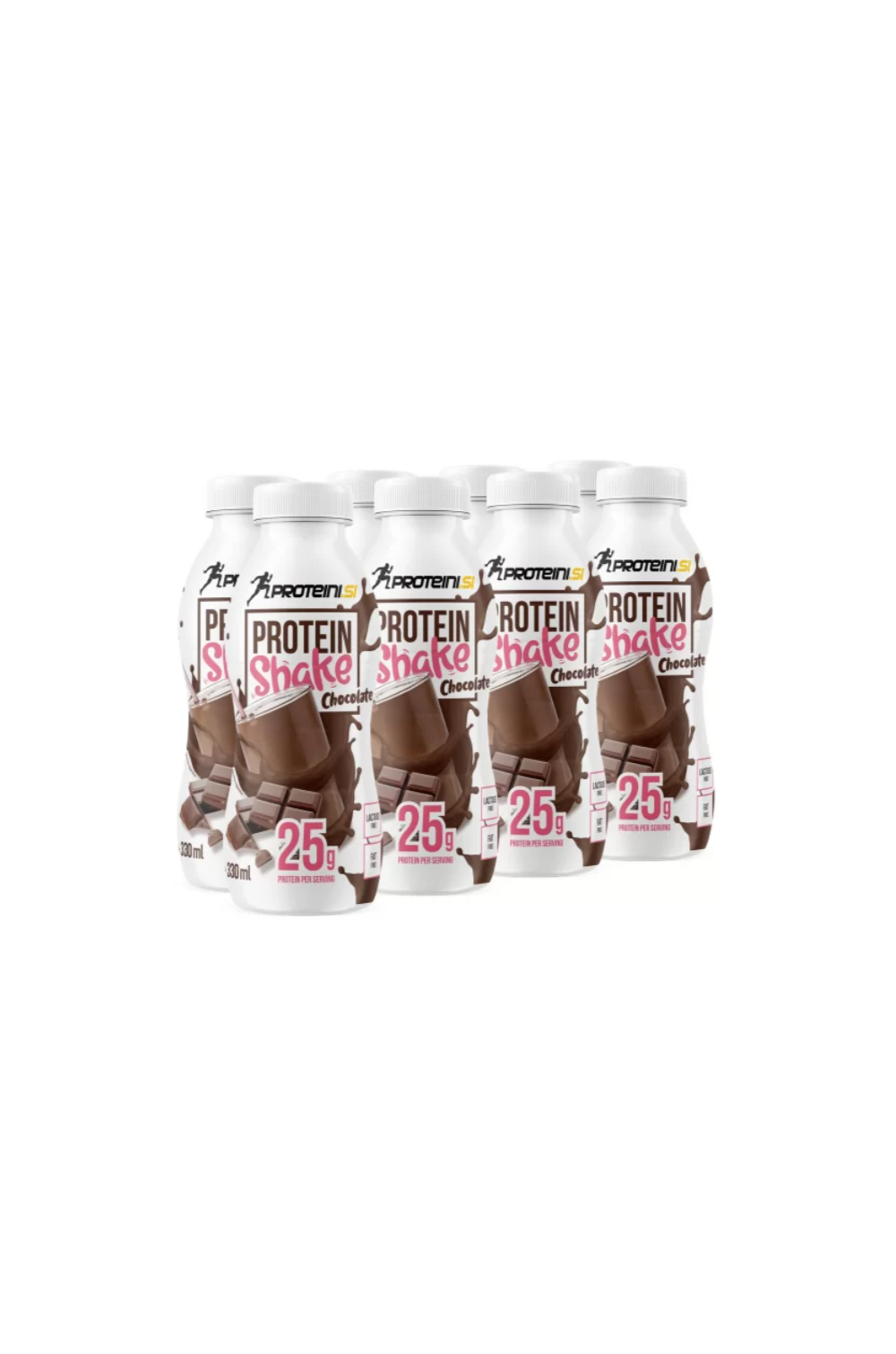 Proteini.si Protein Shake RTD 330 ml Chocolate x8 PAK