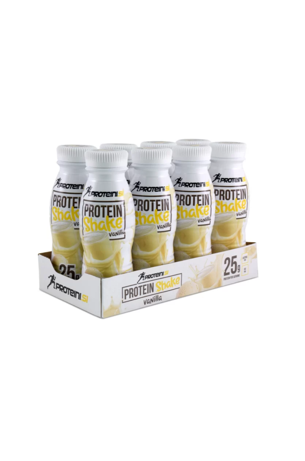 Proteini.si Protein Shake RTD 330 ml Vanilla x8 PAK