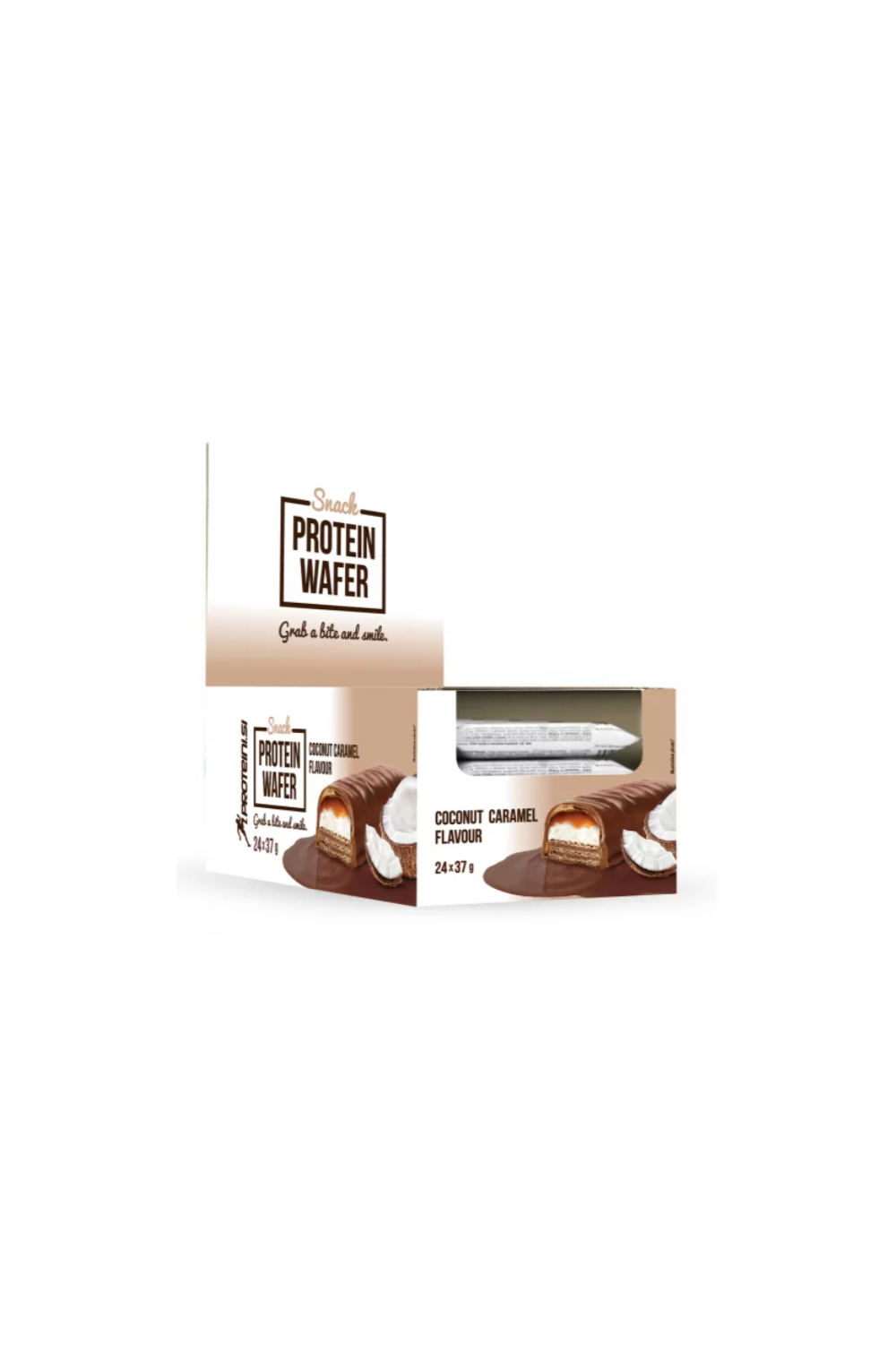 Proteini.si Protein Wafer 37 g Coconut caramel x24 BOX