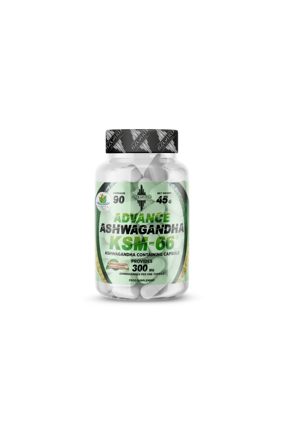 Azgard Ashwagandha KSM-66 90 caps