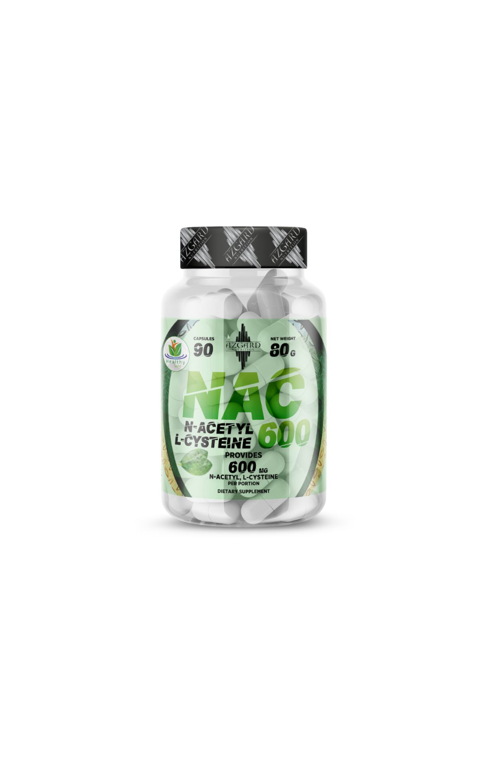 Azgard NAC 600 90 caps.