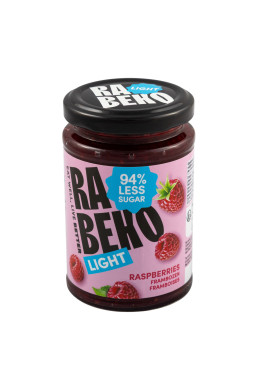 Rabeko Light Jam Raspberries 230 g