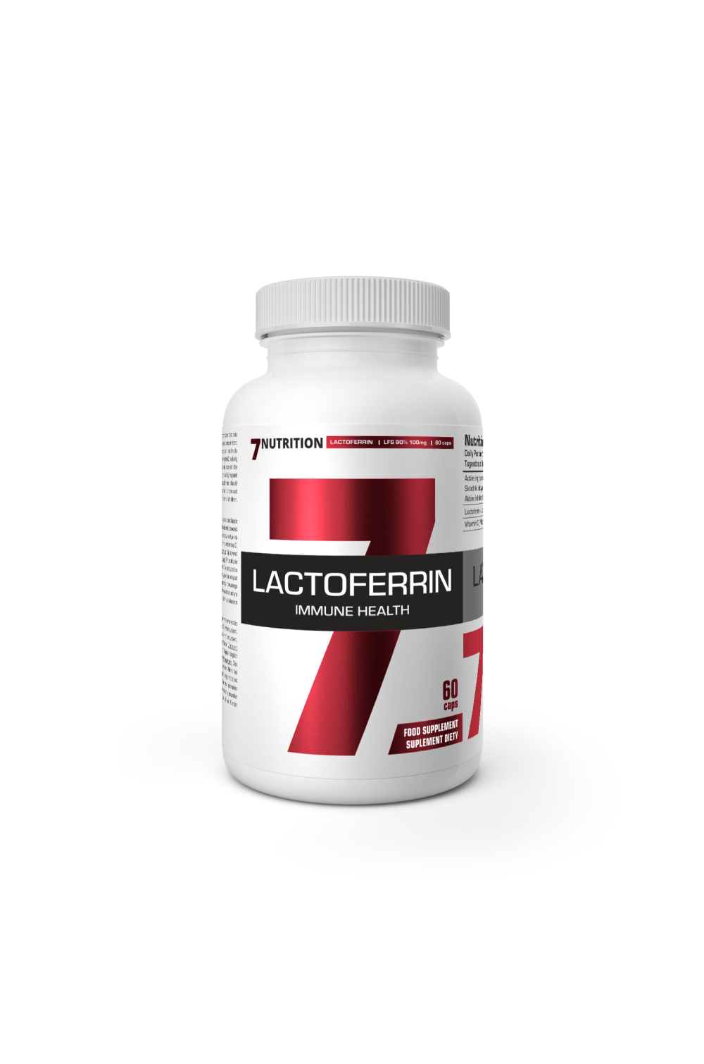 7 Nutrition Lactoferrin 90% 100 mg 60 kaps.